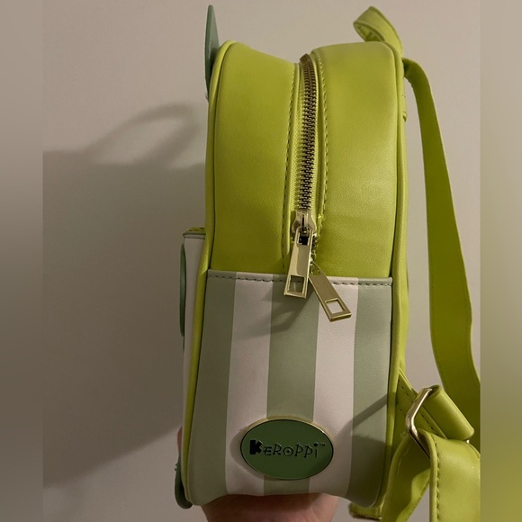 Keroppi backpack — Hot Topic Her Universe Keroppi Figural Mini Backpack - Picture 2 of 4